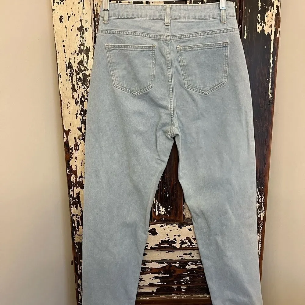 Shein high rise mom jeans. Size 6.